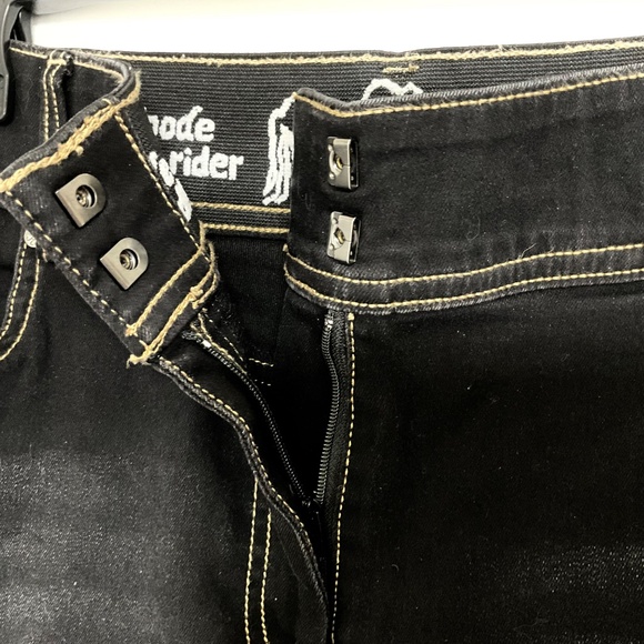 Goode Rider Equestrian Jean Denim Full Seat Mid Rise Breeches Style# 14901  Sz34 - Picture 4 of 11